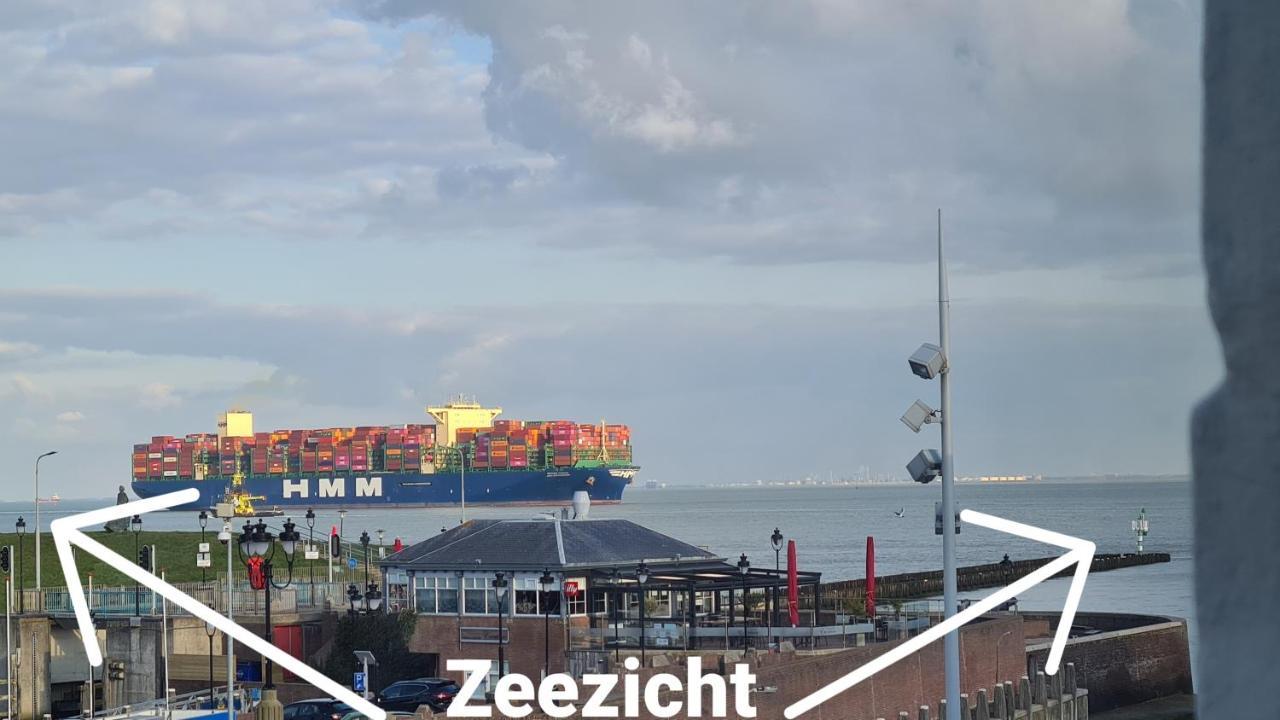 Appartement Havenzicht, Gelegen Aan Zee Met Zeezicht Vlissingen Ngoại thất bức ảnh
