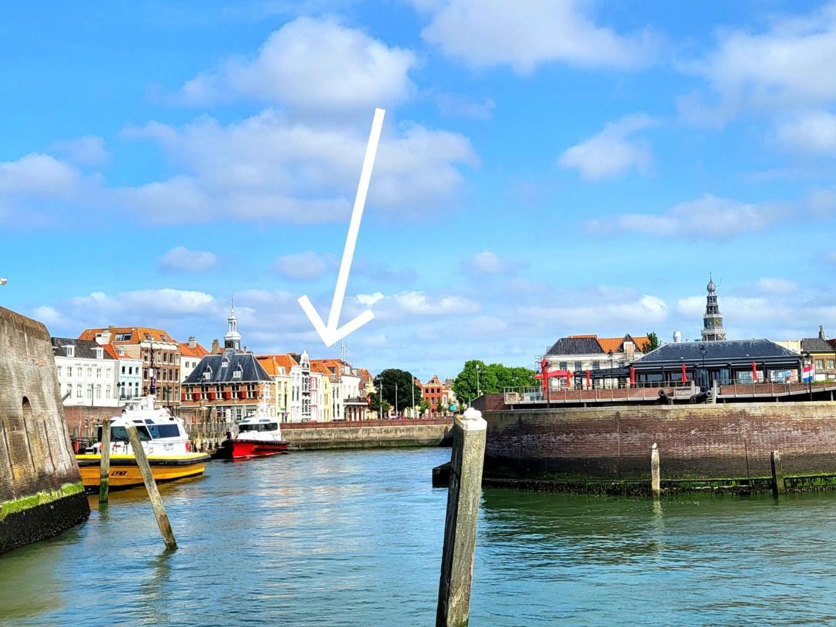 Appartement Havenzicht, Gelegen Aan Zee Met Zeezicht Vlissingen Ngoại thất bức ảnh